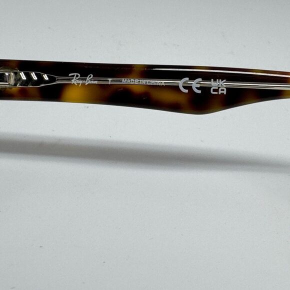 Ray-Ban RB5286 5082 Brown Tortoise Eyeglasses Frame 51-18-135 H14669 - Picture 8 of 9